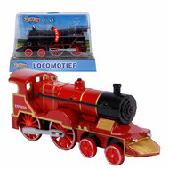 2-Play Die-cast Locomotief met Licht en Geluid, 14cm