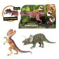 World of Dinosaurs Dilophosaurus, Beweegbare Dino met Geluid