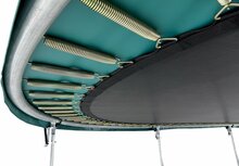 BERG trampoline Favorit InGround 430 Zwart+ Safety Net Comfort