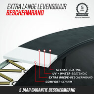 BERG Elite InGround 380 Grey + Safety Net Deluxe