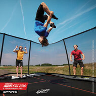 BERG SPORTS Ultim Rechthoek Pro Bouncer Regular 500 x 500  + Safety Net XL