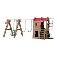 (Niet beschikbaar) Step2 Naturally Playful Adventure Lodge Play Center w/Glider