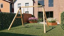 Basic houten douglas schommel - Flip Dubbel