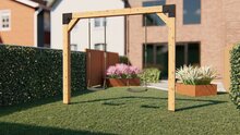 Premium houten douglas schommel - George  300 cm