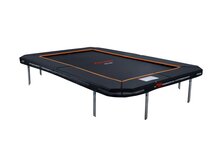 Avyna Trampoline InGround 380x255 (238) met net &ndash; Zwart