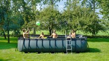 Zwembad Exit Frame Pool 5.4X2.5X1.22M (12V Zandfilter)Timber Style
