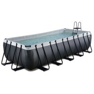 Zwembad Exit Frame Pool 5.4X2.5X1.22M (12V Zandfilter) Black Leather Style