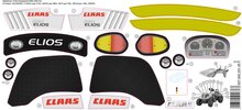 Stickervel Claas Elios 230