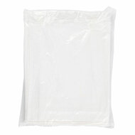 Theedoeken Wit met Ophanglus, 5st.