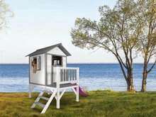 Lodge XL Speelhuis Klassiek - Paarse Glijbaan