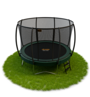 Avyna Trampoline Opbouw &Oslash;430 met veiligheidsnet &ndash; Groen