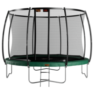 Avyna Trampoline Opbouw &Oslash;430 met veiligheidsnet &ndash; Groen