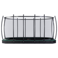 Avyna Trampoline FlatLevel 520x305 (352) met net | Groen