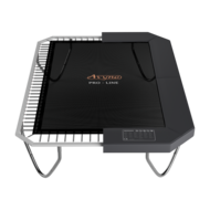 Avyna Trampoline Opbouw 305x225 (223) met net &ndash; Grijs