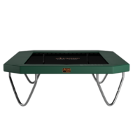 Avyna Trampoline Opbouw 305x225 (223) met net &ndash; Groen