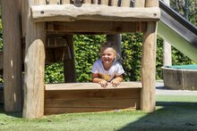 Robinia Tuinfluiter voor openbaar gebruik 420cm x 230cm