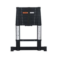 Kibani Telescoopladder 3,80 meter Zwart