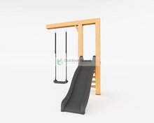 Houten schommel Douglas | Boris Antraciet