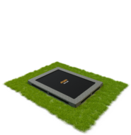 Avyna Trampoline InGround 275x190 (213) | Camouflage