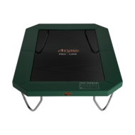 Avyna Trampoline Opbouw 340x240 (234) met net &ndash; Groen