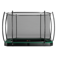 Avyna Trampoline FlatLevel 380x255 (238) met net | Groen