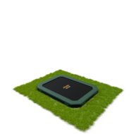 Avyna Trampoline InGround 380x255 (238) | Groen