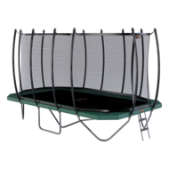 Avyna Trampoline Opbouw 520x305 (352) met net &ndash; Groen
