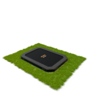 Avyna Trampoline InGround 380x255 (238) | Grijs