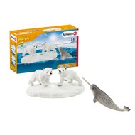 schleich WILD LIFE IJsberen Glijfeestje 42531
