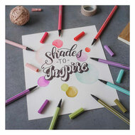 STABILO Pen 68 Colorparade Antraciet/Roze, 20st.