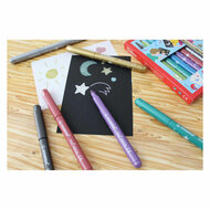 STABILO Trio Deco Metallic Viltstiften , 8st.