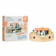 Classic World Houten Noah's Ark Boot Bouwset met Dieren, 16d