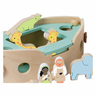 Classic World Houten Noah's Ark Boot Bouwset met Dieren, 16d