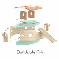 Classic World Houten Noah's Ark Boot Bouwset met Dieren, 16d