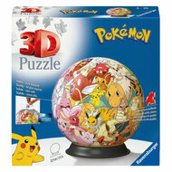 3D Puzzelbal Pok&eacute;mon Karakters, 54st.