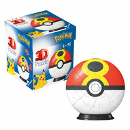 3D Puzzelbal Pok&eacute;mon Pok&eacute;bal, 54st.