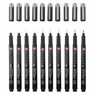 Sakura Pigma Micron Black Edition Set En Gratis Etui, 10St