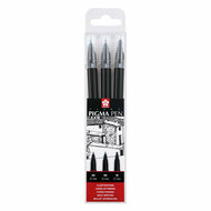 Sakura Pigma Pen Zwart Set 3