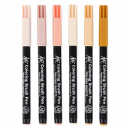 Sakura Unieke Manga-Coll. Van 6 Koi Colouring Penseel Pens