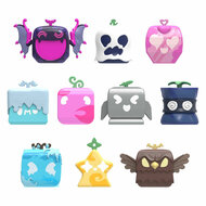 Roblox Blow Fruit Minifigures 4-pack