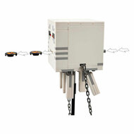 LEGO Minecraft 21273 De Ghast-ballon Aanval op het Dorp