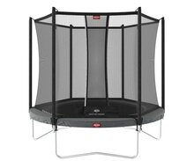 Berg Favorit trampoline 330 cm met veiligheidsnet comfort grijs