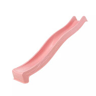 Glijbaan 3 meter lichtroze met water aansluiting