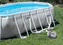 Intex Prism Oval Frame zwembad 610 x 305 x 122 cm