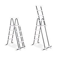 Zwembad Exit Frame Pool 5.4X2.5X1.22M (12V Cartridge Filter) Timber Style