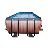Zwembad Exit Frame Pool 5.4X2.5X1.22M (12V Cartridge Filter) Timber Style