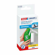 Klittenband Tesa On &amp; Off Zelfklevend Wit