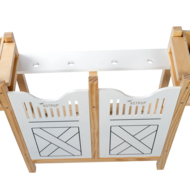 Paardenbox voor 4 stokpaarden hobby horse