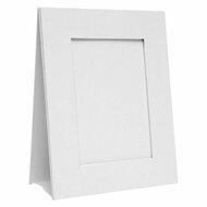 Colorations - Rechthoekige Papier-mache Fotolijsten, 5st.