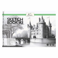 Schetsboek A3 met Scheurlijn, 130grams
